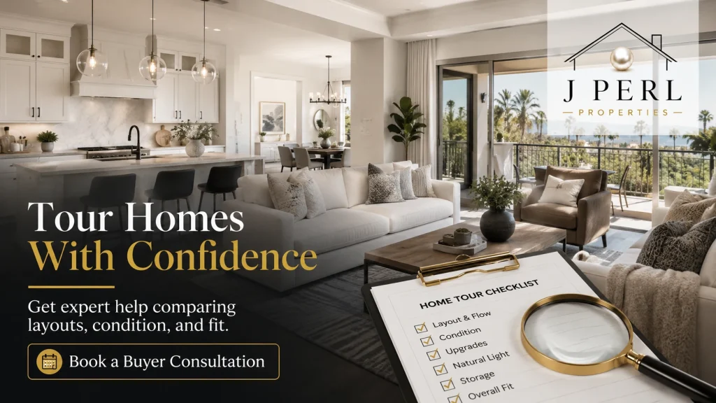 Tour homes with confidence with guidance from J Perl Properties