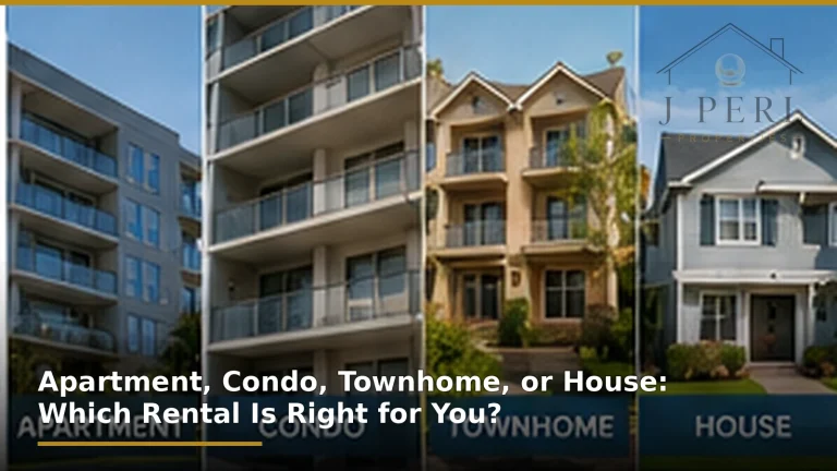 Apartment, Condo, Townhome, or House: Which Rental Is Right for You?