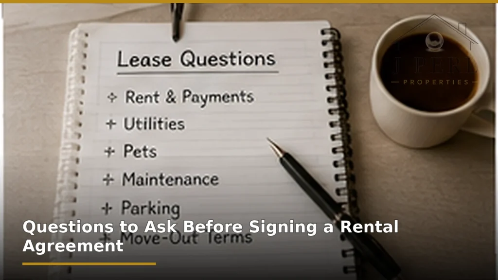 Questions to Ask Before Signing a Rental Agreement