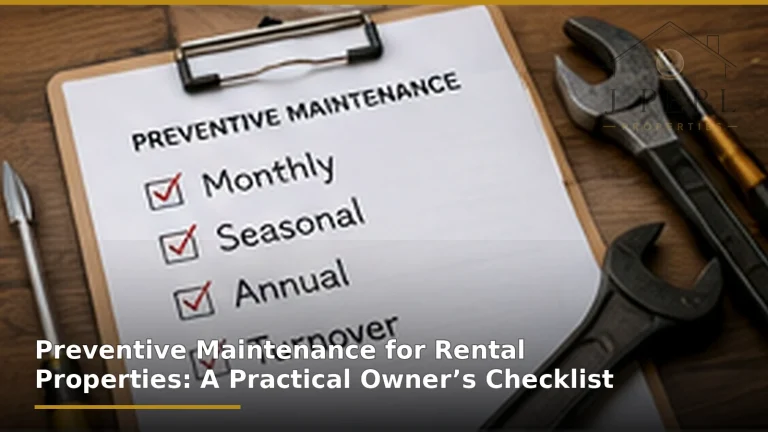 Preventive Maintenance for Rental Properties: A Practical Owner’s Checklist