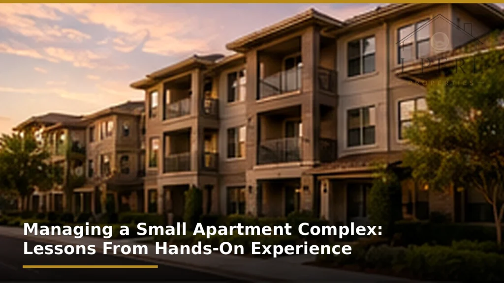 Managing a Small Apartment Complex: Lessons From Hands-On Experience